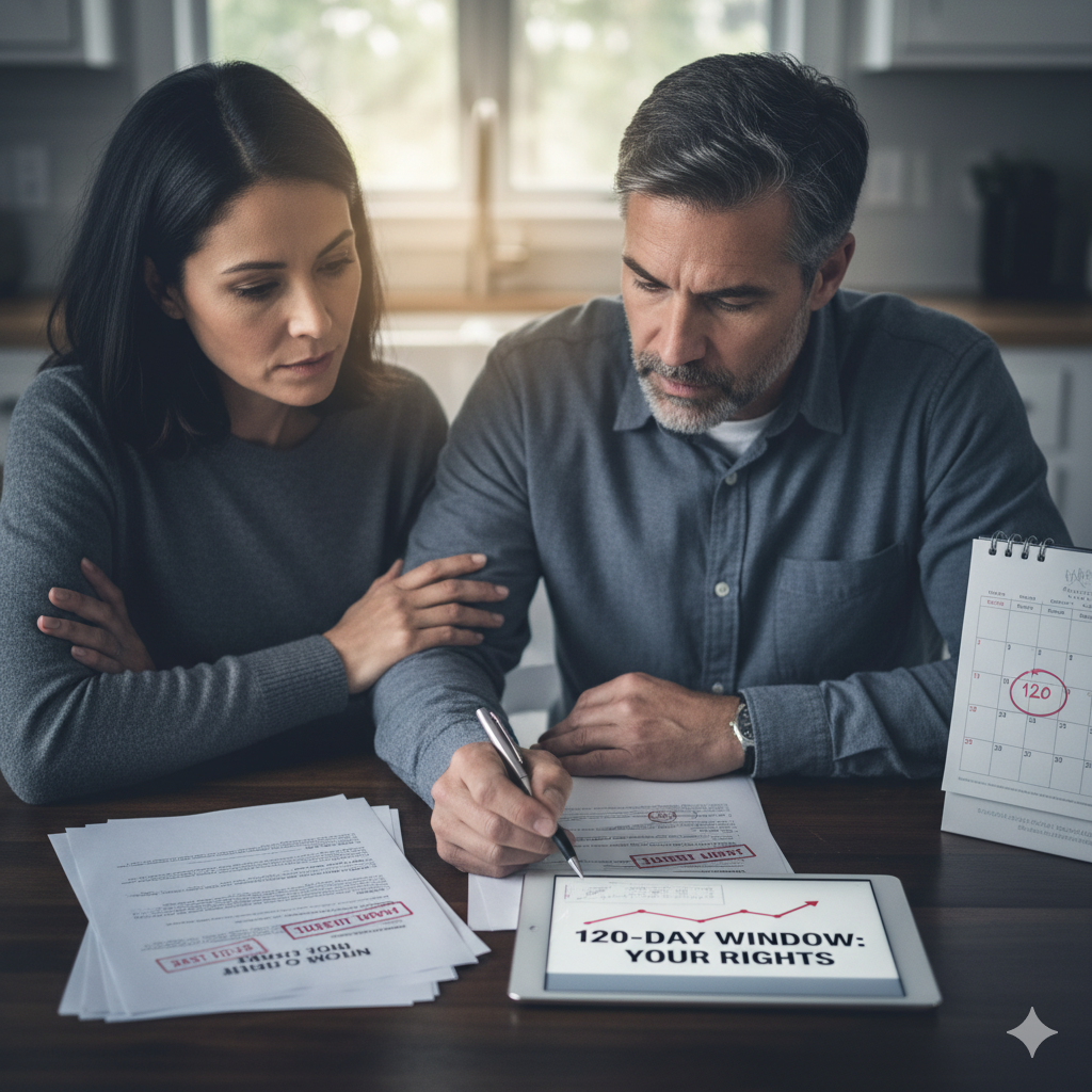 homeowner's stressed out over foreclosure and mortgage delinquency.